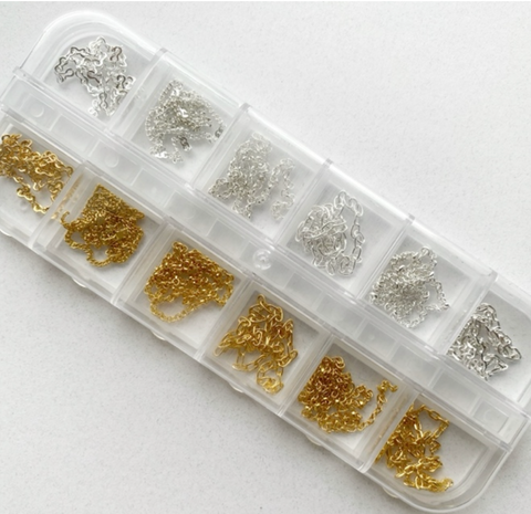 Coffret Chaine Or et Argent