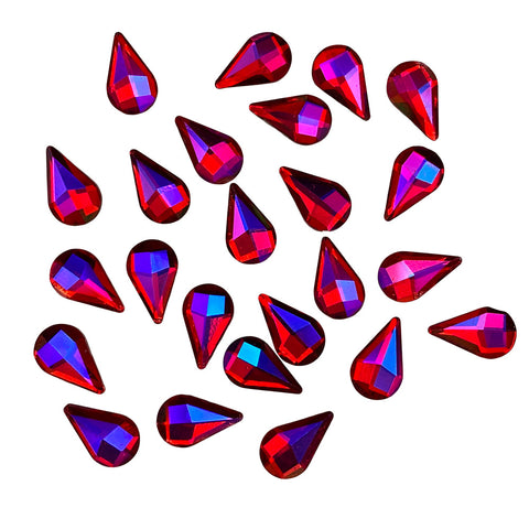 Diamants AB rose bleu | Larme
