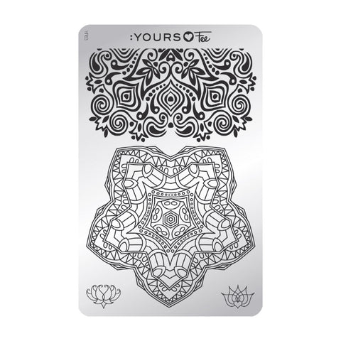 Plaque d'Estampage :Yours loves Fee - Mindful Mandana
