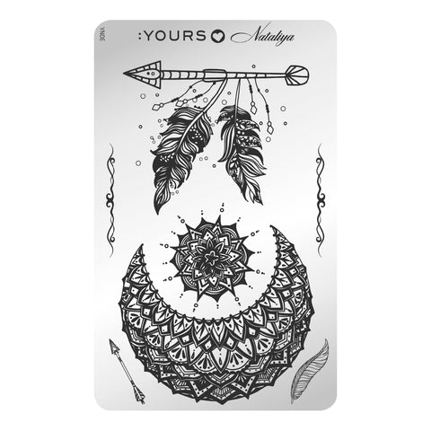 Plaque d'Estampage :Yours loves Nataliya - The Element of Fire