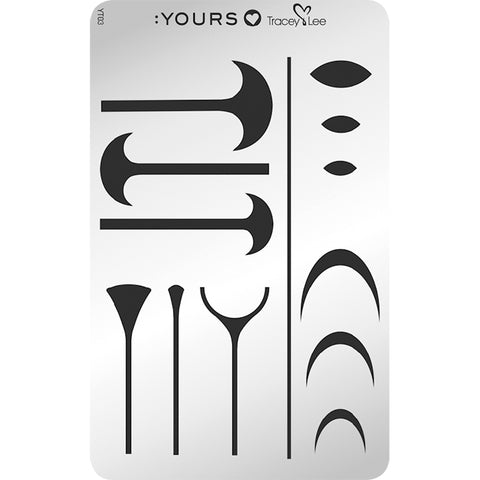 Plaque d'Estampage :Yours loves Tracey Lee - Shape Up